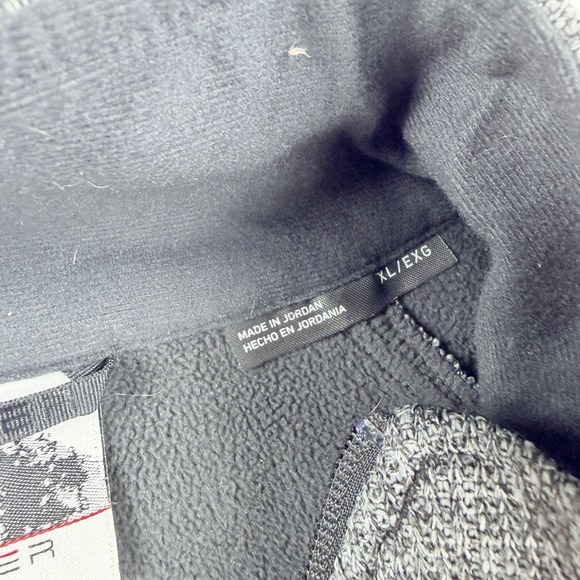 Mens Spyder Outbound Stryke Sweater Jacket Pullover Size XL Gray Black 1/2 Zip - Picture 6 of 10